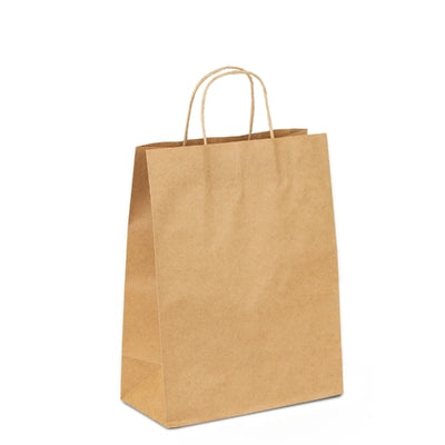 Kraft Paper takeaway Bags - Medium