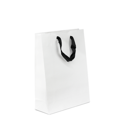Premium White Gift Bags - Medium