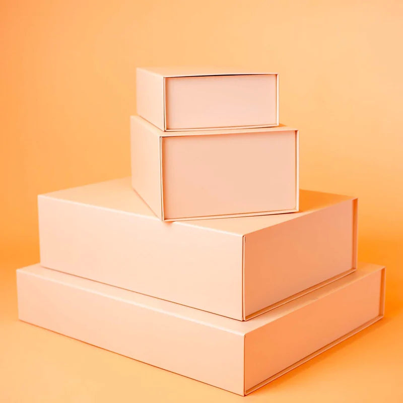 Premium Magnetic Gift Boxes - Peach