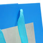 Premium Blue Gift Bags with Window & Handle - Large